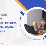 Student engaged in hands-on learning activities representing STEM and STEAM education through creativity, problem solving, and technology-based learning.