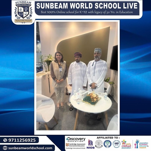 Mrs. Alisha Madhok Walia, had an insightful conversation to promote education with the Head of Ministry of Education Oman, Head of Private Schools in Oman, and Oman Authority for Academic Accreditation and Quality Assurance of Education.