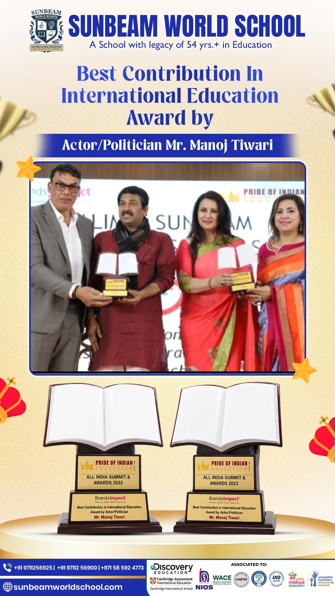 Best Contribution in International Education Award