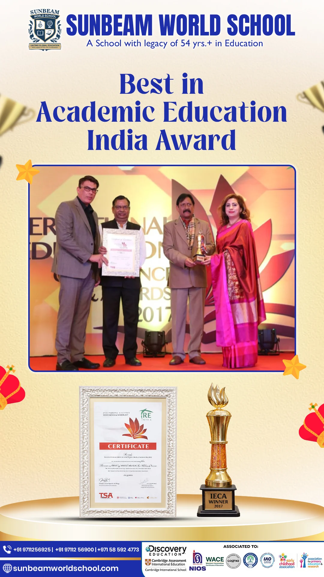Best In Academic Education India Award