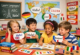 Foreign language classes online