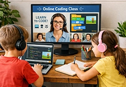 Kids online coding class