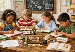Poetry and journaling for kids