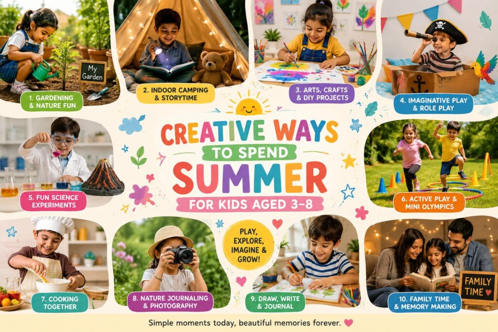 Best Summer Activities for Kids Ages 3–8