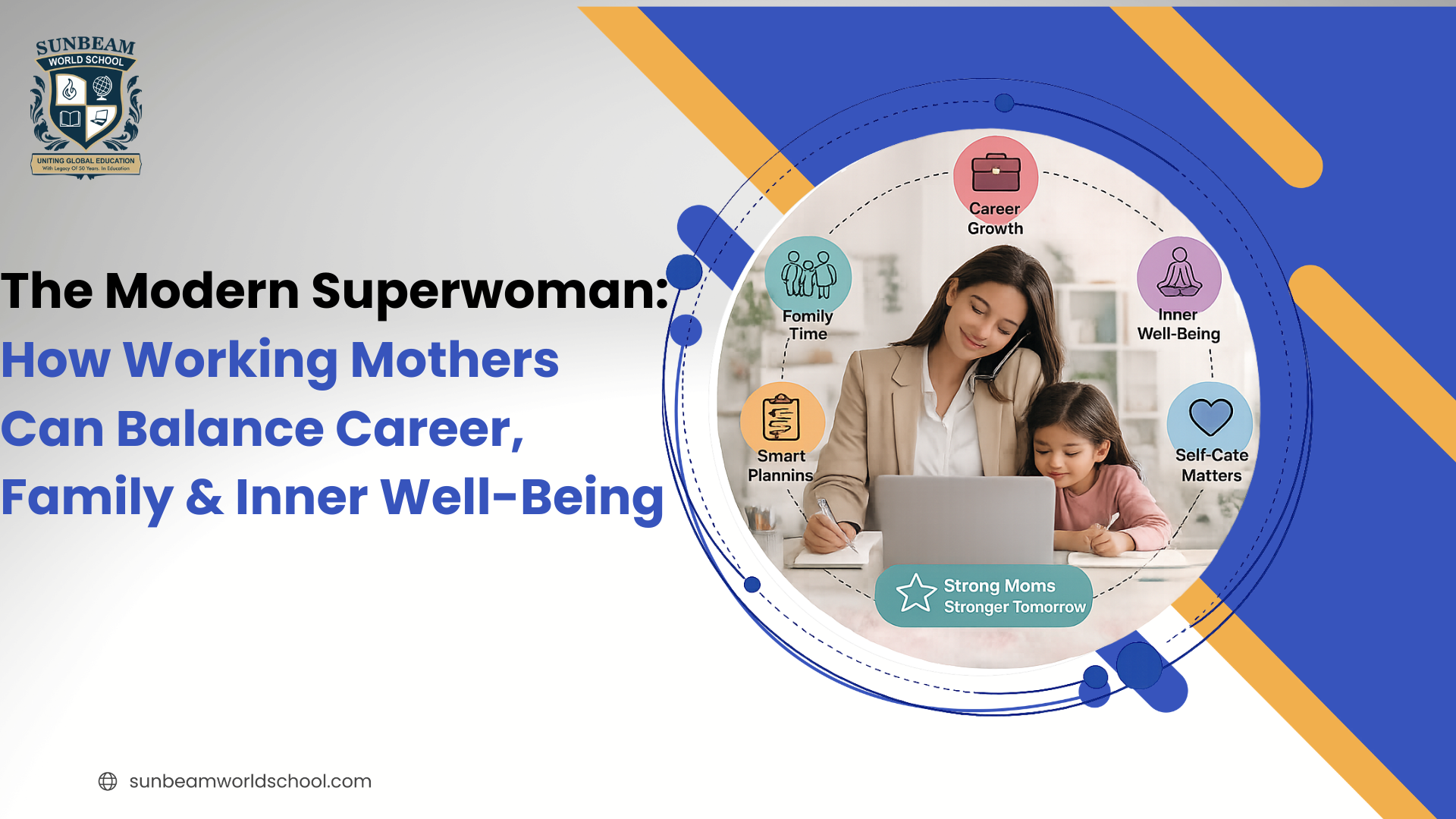 The Modern Superwoman: How Working Mothers Can Balance Career, Family & Inner Well-Being