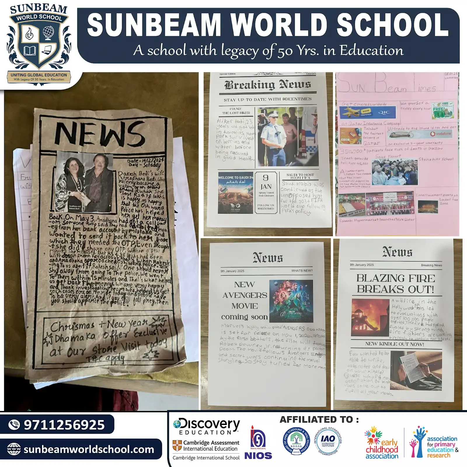 Student spotlight Sunbeam World School