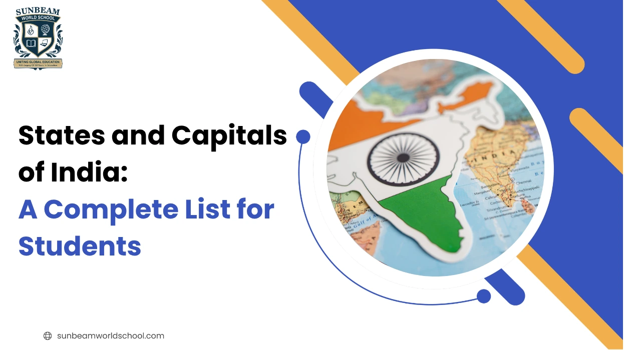 States and Capitals of India: A Complete List for Students 