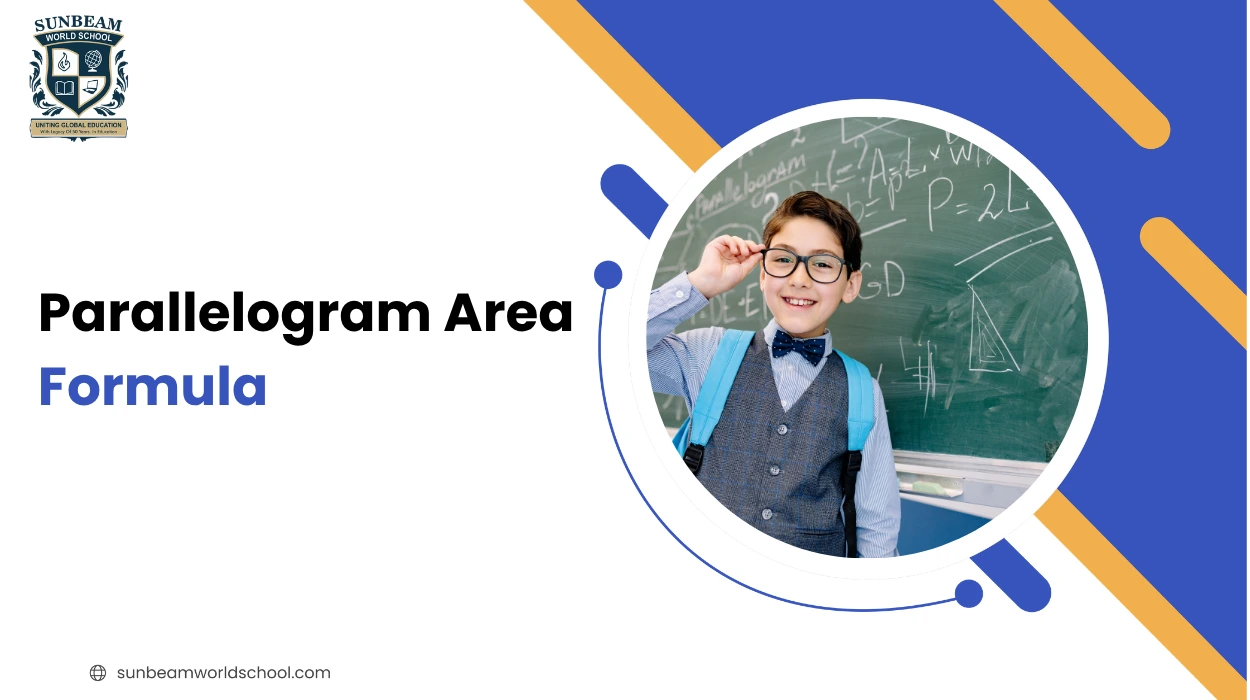 Parallelogram Area Formula: Base x Height, Diagonals & Vectors Explained