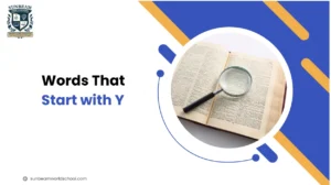 Words That Start with Y
