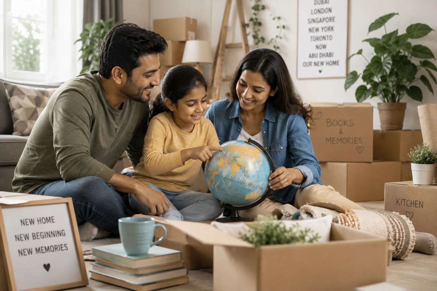 Family who returned to Delhi from abroad continuing their child's schooling without a gap