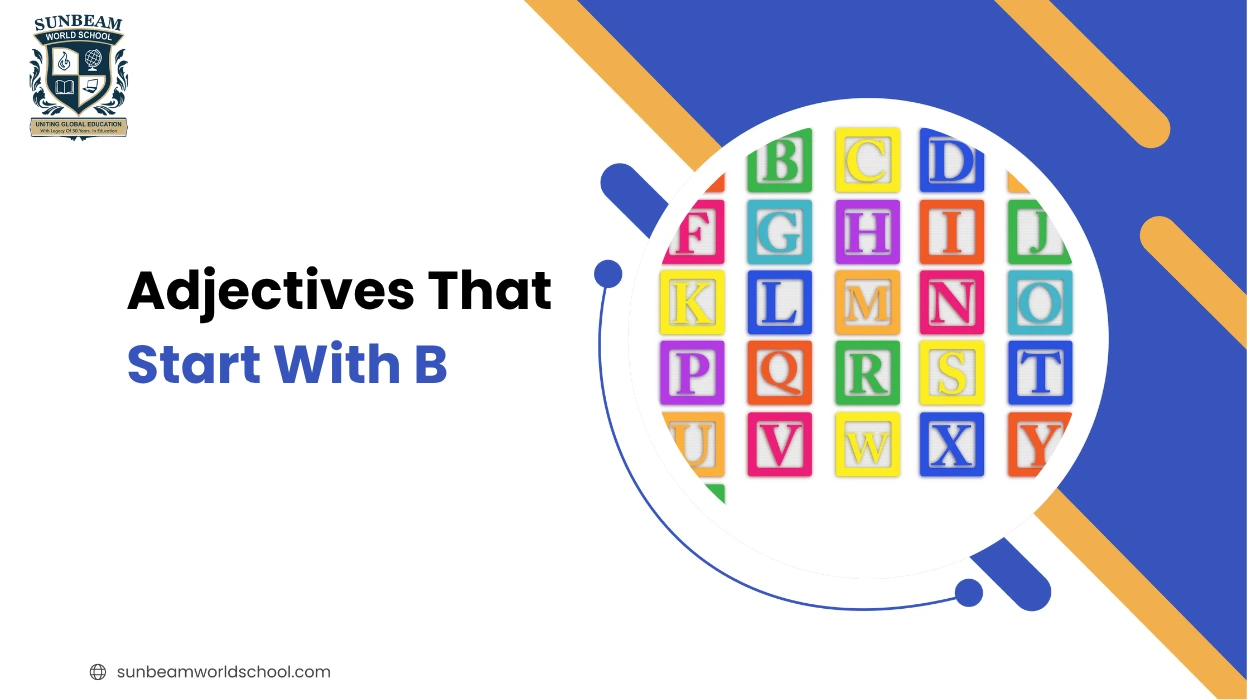 Adjectives That Start With B