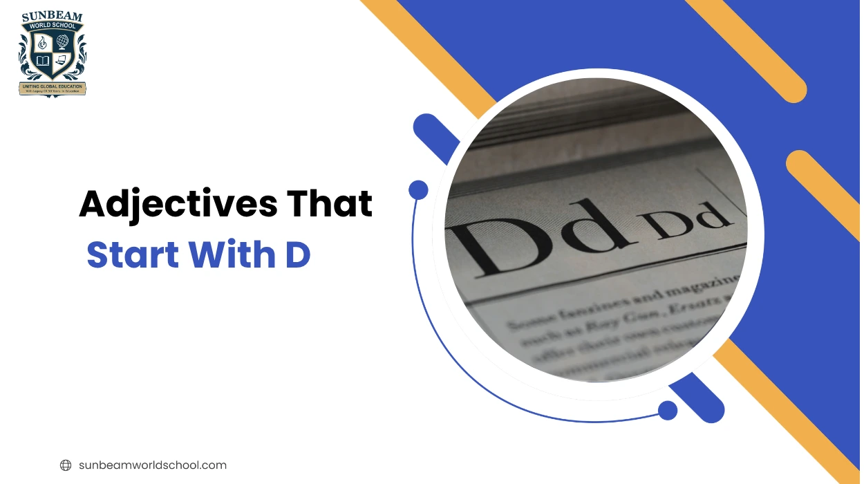 Adjectives That Start With D