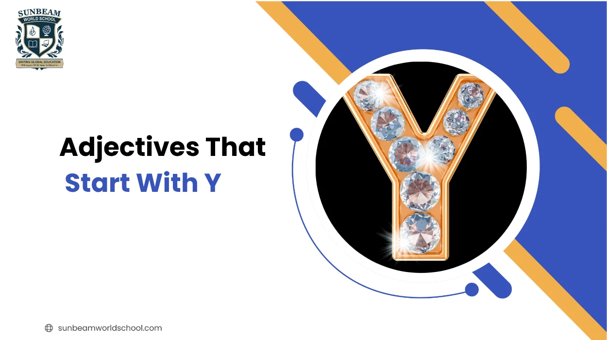 Adjectives That Start With Y