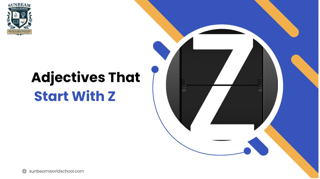 Adjectives That Start With Z