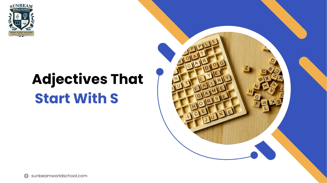 Adjectives That Start With S